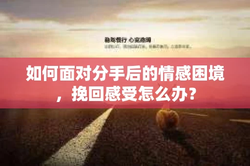 如何面对分手后的情感困境，挽回感受怎么办？