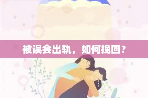 被误会出轨，如何挽回？