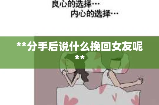 **分手后说什么挽回女友呢**