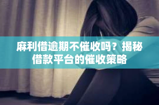 麻利借逾期不催收吗？揭秘借款平台的催收策略