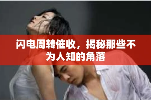 闪电周转催收，揭秘那些不为人知的角落