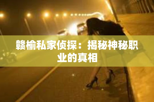 赣榆私家侦探：揭秘神秘职业的真相