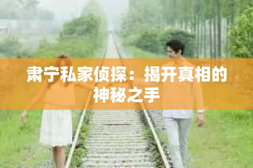 肃宁私家侦探：揭开真相的神秘之手