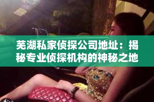 芜湖私家侦探公司地址：揭秘专业侦探机构的神秘之地