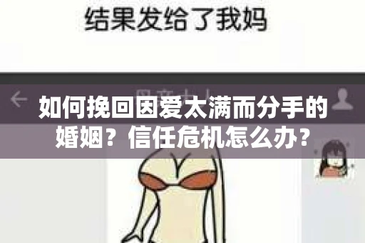 如何挽回因爱太满而分手的婚姻?信任危机怎么办? 如何挽回因爱太满而分手的婚姻?信任危机怎么办?