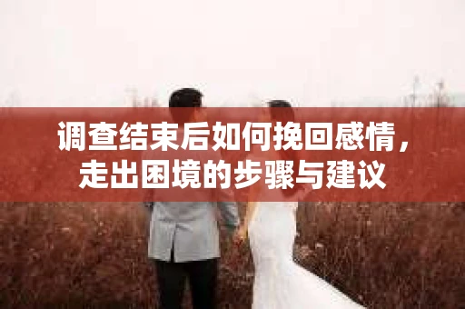 调查结束后如何挽回感情，走出困境的步骤与建议
