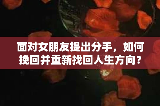 面对女朋友提出分手,如何挽回并重新找回人生方向? 面对女朋友提出分手,如何挽回并重新找回人生方向?
