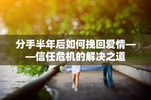 分手半年后如何挽回爱情——信任危机的解决之道